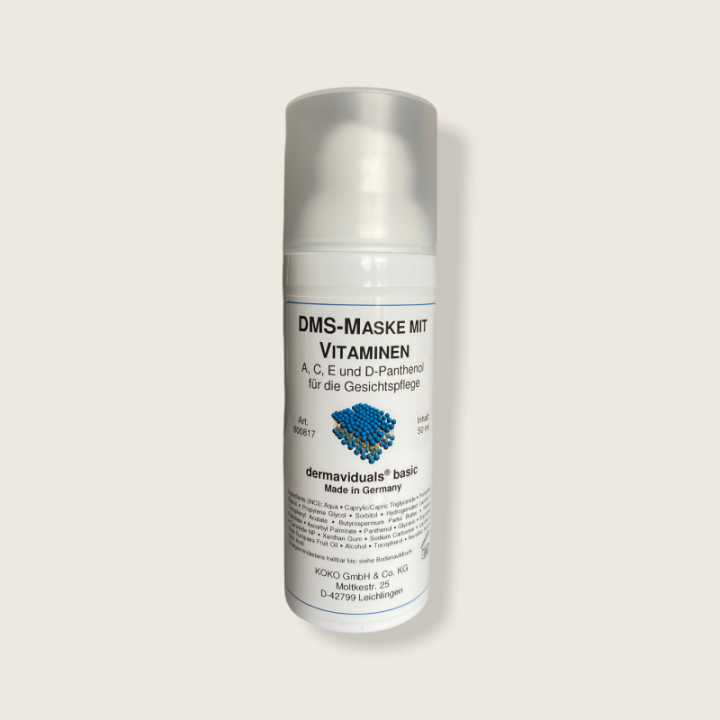 DMS-Maske mit Vitaminen