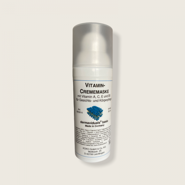 Vitamine-Crememaske